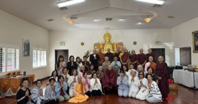 Photos from the 10-day meditation retreat (Sept 25- Oct 5, 2024) with the Most Venerable Khippapanno Kim Trieu at the Sakyamuni Buddhist Meditation Center